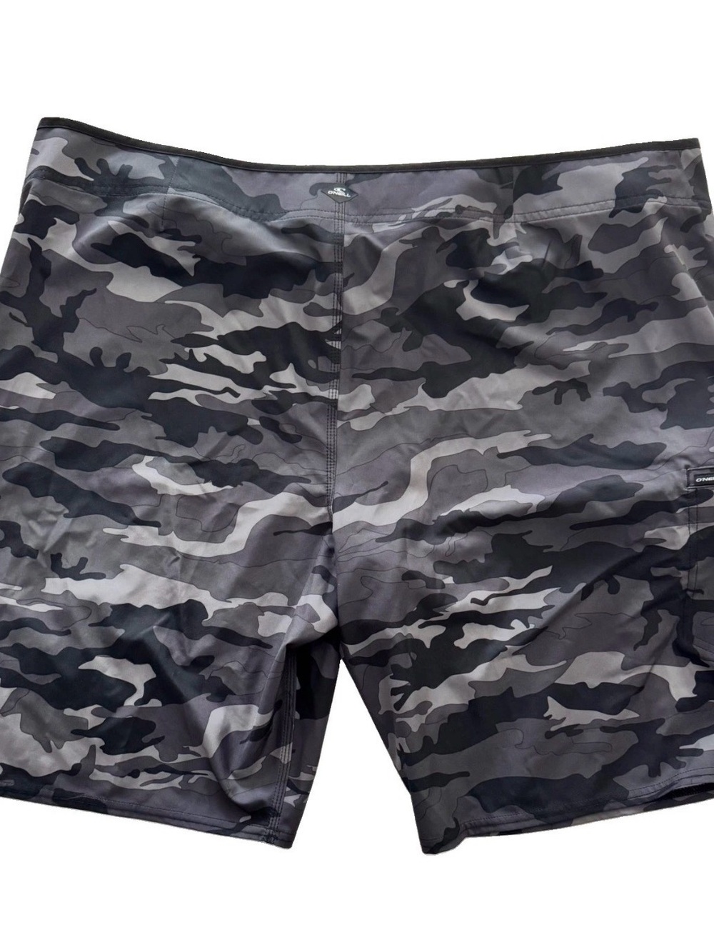 O'Neill hyperfreak Men's Gray Black Camo Swim Board Shorts Trunks 44 New